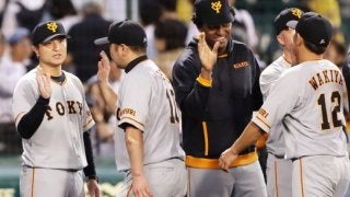 阪神・秋山が6回無失点！読売巨人が長野のタイムリーで引き分けに持ち込む！