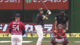 ホークスが4回に打者一巡猛攻で7得点、4回までに10安打11得点で大逆転