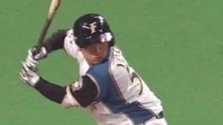 ハムの「おにぎり君」が豪快2ラン　栗山監督も称賛「横ちゃんらしい弾道」