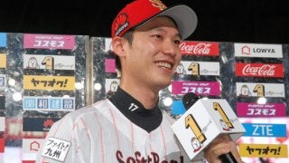 「意気に感じて」-ソフトB岩嵜、球団最多タイ71試合登板＆球団新46ホールド