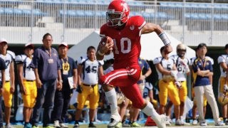 日大1年生QB林が『10番』で登場明治大を下し開幕3連勝