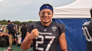 パナソニックが富士通に雪辱QB高田が2TDの活躍