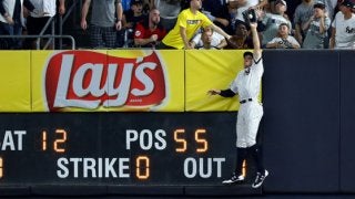 ヤンキースのジャッジ、田中将大を救う超美技　本塁打キャッチで先制点阻止