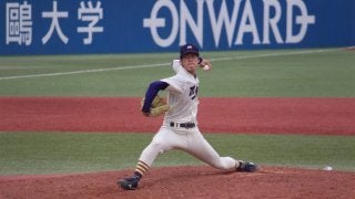 国内外での豊富な経験を生かして投球の幅を広げた即戦力左腕　齊藤大将（明治大）