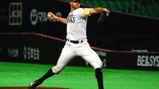 鷹バンデンが紅白戦で完璧すぎる投球　状態良すぎて球数足りず!?