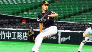 ホークス武田、紅白戦で4回無失点「まっすぐはいい感じになっている」