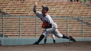 最速152キロで唸る「火の国ストレート」　山口 翔（熊本工高）