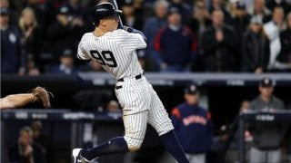 ジャッジが左翼へ強烈3ラン　ヤンキースが8点リード