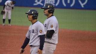 岩見雅紀が年間リーグ最多記録となる12号バックスクリーン直撃弾で立大に連勝！通算本塁打は3位に【東京六大学野球】