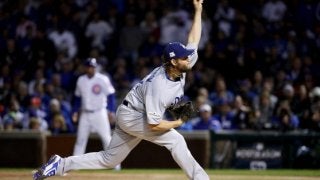 【MLBプレーオフ】ドジャース大量8点リードで後半へ、カーショー5回まで2安打1失点の快投中