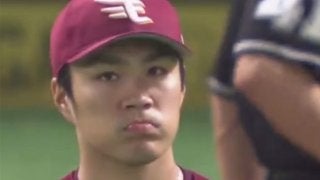 楽天則本、7回5失点で降板　序盤に崩れるも、4回以降は9奪三振の力投