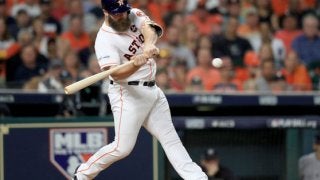 【MLBプレーオフ】アストロズが先制成功！　ギャティスが左中間へ先制ソロ、WS進出に近づく