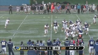 関西学院大学 vs 龍谷大学 (王子)