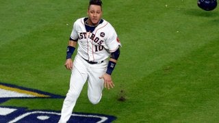 【MLB】WS進出貢献グリエル、古巣DeNAのファンに感謝　中畑前監督との2ショット写真も