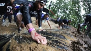 「リーボック スパルタンレース」男子優勝タイム1時間8分28秒、女子優勝タイム1時間32分33秒