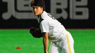 鷹・笠谷、先発陣の練習に“強制参加”　日本Sは「気持ちで負けないように」