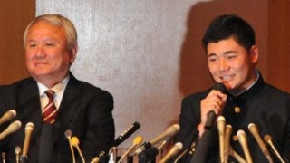 【ドラフト】7球団競合の清宮、交渉権獲得の日ハムに好印象「いいチームというイメージ」