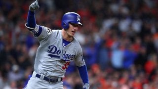 【MLBプレーオフ】ド軍ベリンジャー「徹底的に左翼へ打った」打撃練習が奏功で勝ち越し打