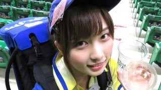 「福岡発　売り子名鑑」“次期エース”候補の美肌美女　名前「セナでよかった（笑）」