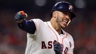 【MLBプレーオフ】大興奮に大爆笑？　サヨナラの瞬間に喜びすぎるアストロズ主砲の姿が話題に