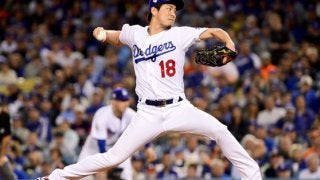 【MLBプレーオフ】前田健太が咆哮、同点危機で無失点救援、アルトゥーベを三ゴロで危機脱出