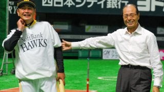 鷹日本一に王会長も大興奮「こんなに胸が熱くなったのは久しぶり」