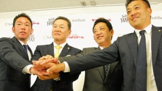 ソフトバンク新コーチが抱負を語る、久保コーチ「熱く強くいきます！」
