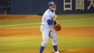 オラオラ系右腕・東妻勇輔が“おかわり君”斬りなど11者9K！日体大4強入り【明治神宮野球大会】