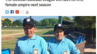 【MLB】野球界で着々と進む女性進出、来季から3Aメキシコリーグで女性審判誕生