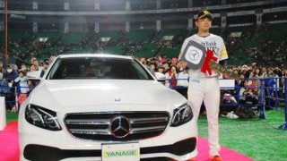 ホークス東浜、年間MVPでベンツゲット！　「両親にプレゼントですね」