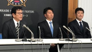 日ハム復帰の實松「12年ぶりに帰れて感謝」「まずは選手として日本一に」