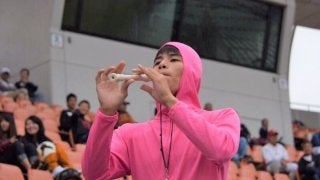 宮城竹千代（朝日大4年）土曜は全身タイツ、でも日曜は先発です～岐阜の大学球界を盛り上げたパフォーマンス男～