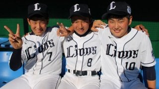 チーム史上最強クリーンアップで初優勝目指す 本間陵、秋葉奨太、小野勝利（埼玉西武ライオンズジュニア）