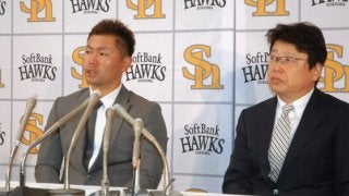 ホークス中村晃は1.6億で更改　“行列”北村弁護士を代理人に、出来高ゲット