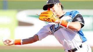 豪WL参加のハム杉谷、二塁で好守　現地で称賛「信じられない」「なんてプレー」