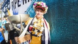 2年連続WSL世界タイトル獲得したジョン・ジョン・フローレンス映像