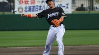 ハム杉谷が華麗な併殺プレー披露　ABL公式ツイッター「何度でも見たくなる」