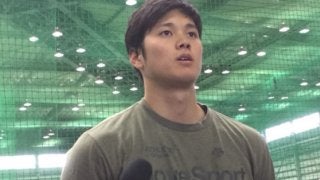 エンゼルス大谷が自主トレ公開　新天地で見据える飛躍、WS制覇の力に