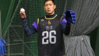 鷹ドラ1吉住が山形仕込みの快足披露「トレーニングしてきて良かった」