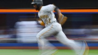 【MLB】名手が時速42キロでド迫力ダッシュ　自主トレ映像にファン驚愕「光の速さ」