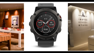 ガーミン、新作ウェアラブルデバイスを伊勢丹で先行発売