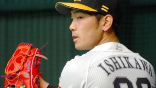 キャンプで「2000球」　ホークス石川、開幕ローテ入りへ「ガムシャラに」