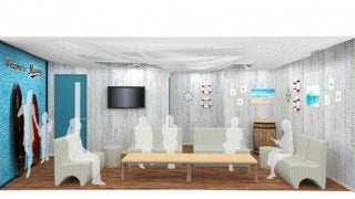 ロッテ本拠地に「女子会におススメ」の新ルーム誕生　イメージは「海の家」