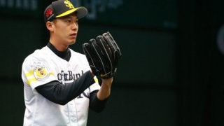 ホークス岩嵜が宮崎キャンプで別メニュー　2年続けての首痛「無理せずに」