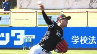 先発ローテ候補のホークス石川が初のフリー打撃登板　「スンナリ入れた」
