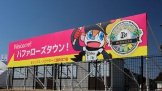 オリックス宮崎キャンプを楽しむ　チキン南蛮カレーに足湯も