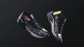 アディダス×ベイプ「adidas Basketball by BAPE DAME 4」発売
