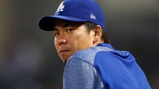 【MLB】マエケン“ドッキリ連発”に反響　背後から雄叫び「傑作」「2人とも面白い」