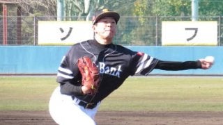 ホークス育成ドラ6左腕、紅白戦初登板で好投　飯田の“強制降板”で緊急登板