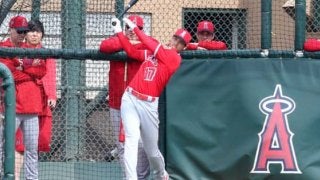 【MLB】大谷翔平がトラウトと同組でフリー打撃「楽しんでできたんじゃないかと」